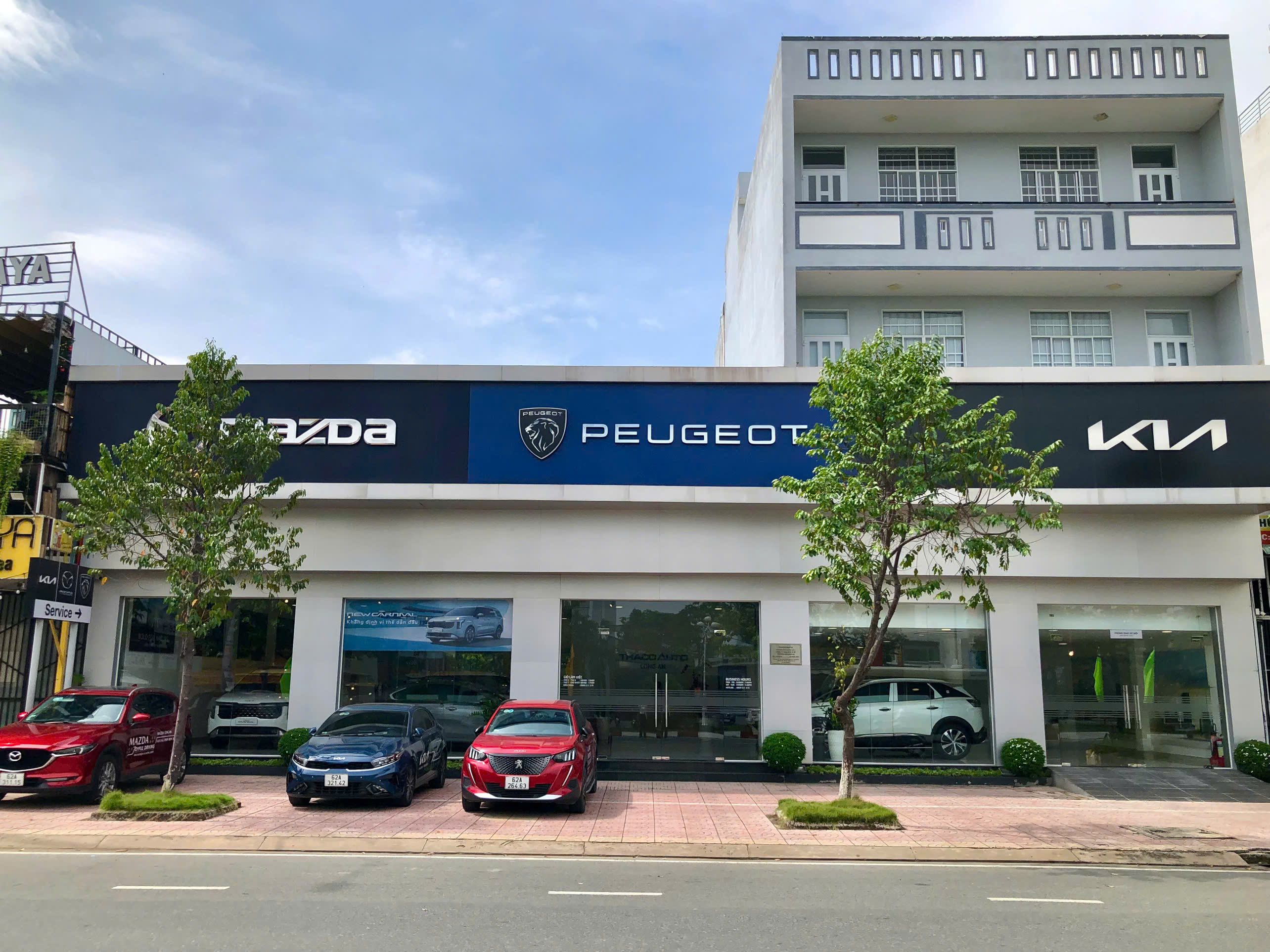KIA - MAZDA - PEUGEOT TÂN AN