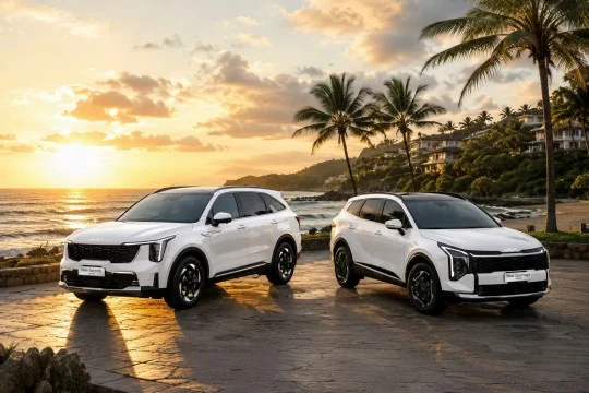 THACO AUTO công bố giá bộ đôi Kia SUV Hybrid New Sportage và New Sorento