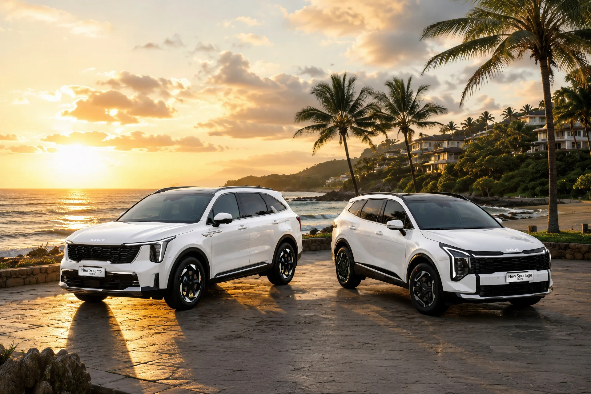 THACO AUTO công bố giá bộ đôi Kia SUV Hybrid New Sportage và New Sorento
