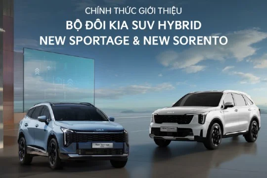 SỰ KIỆN GIỚI THIỆU BỘ ĐÔI KIA SUV HYBRID NEW SPORTAGE VÀ NEW SORENTO – GIẢI PHÁP DI CHUYỂN THÔNG MINH THEO XU HƯỚNG MỚI