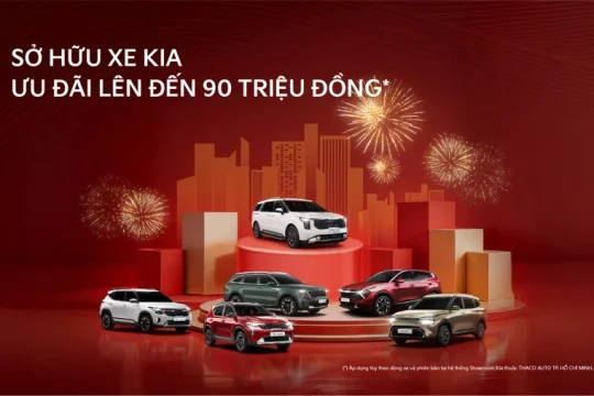 Sở hữu Kia - Ưu đãi lên đến 100 triệu đồng