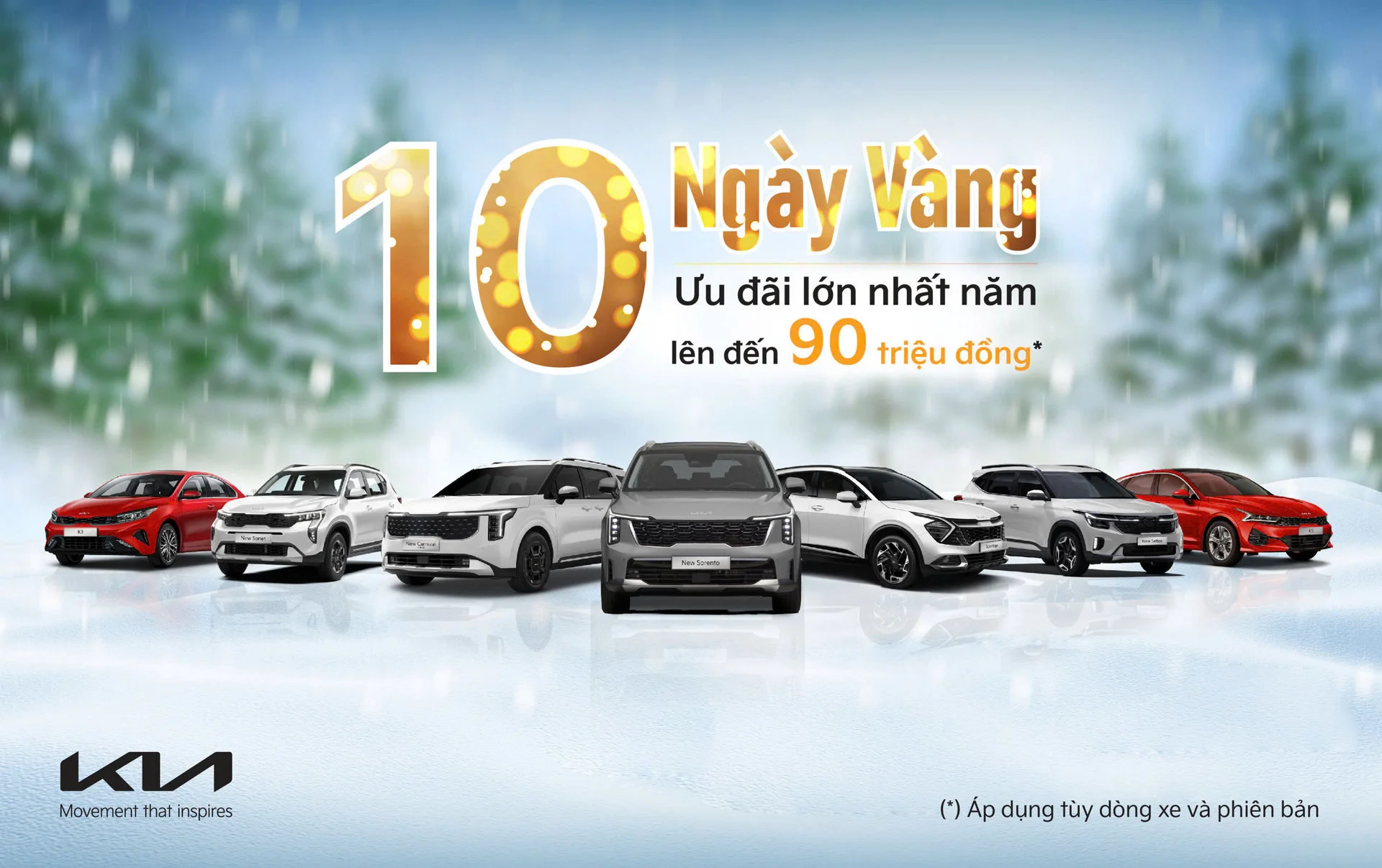 10 NGÀY VÀNG ƯU ĐÃI LỚN NHẤT TRONG NĂM 2025