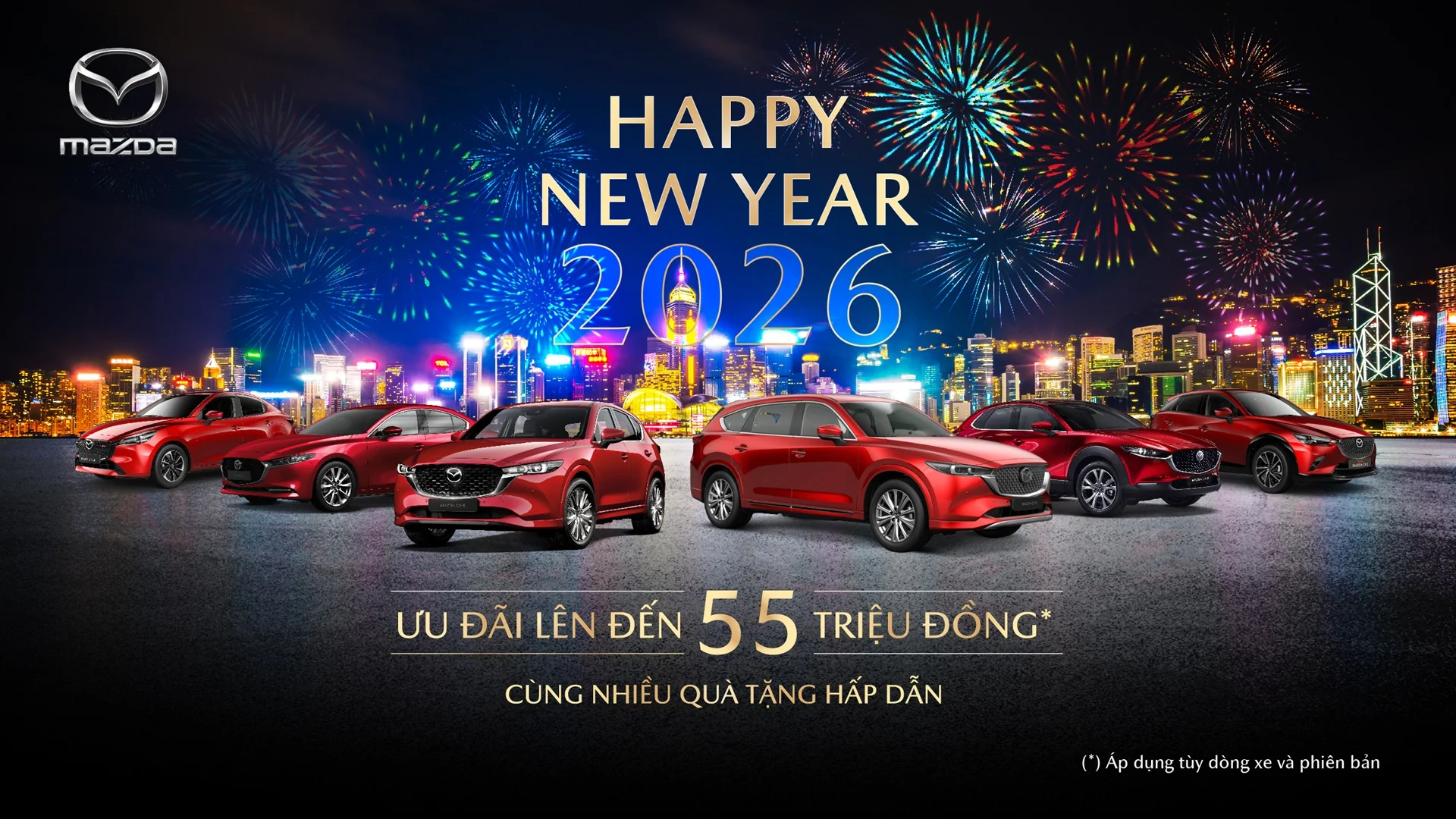 Mazda Hồ Chí Minh – Ưu đãi tháng 1/2026 chào Năm mới, giảm đến 55 triệu đồng