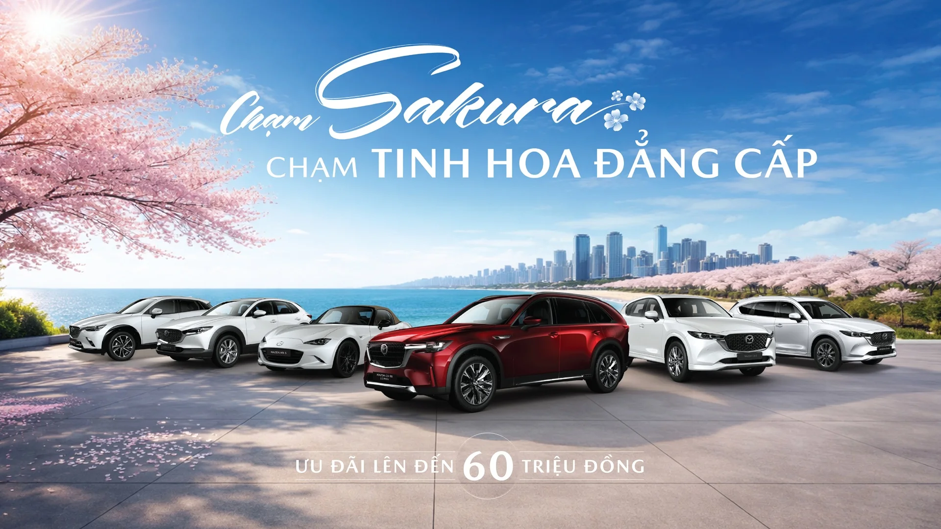 MAZDA CHÀO THÁNG 4 VỚI NGẬP TRÀN ƯU ĐÃI ĐẾN 60 TRIỆU ĐỒNG