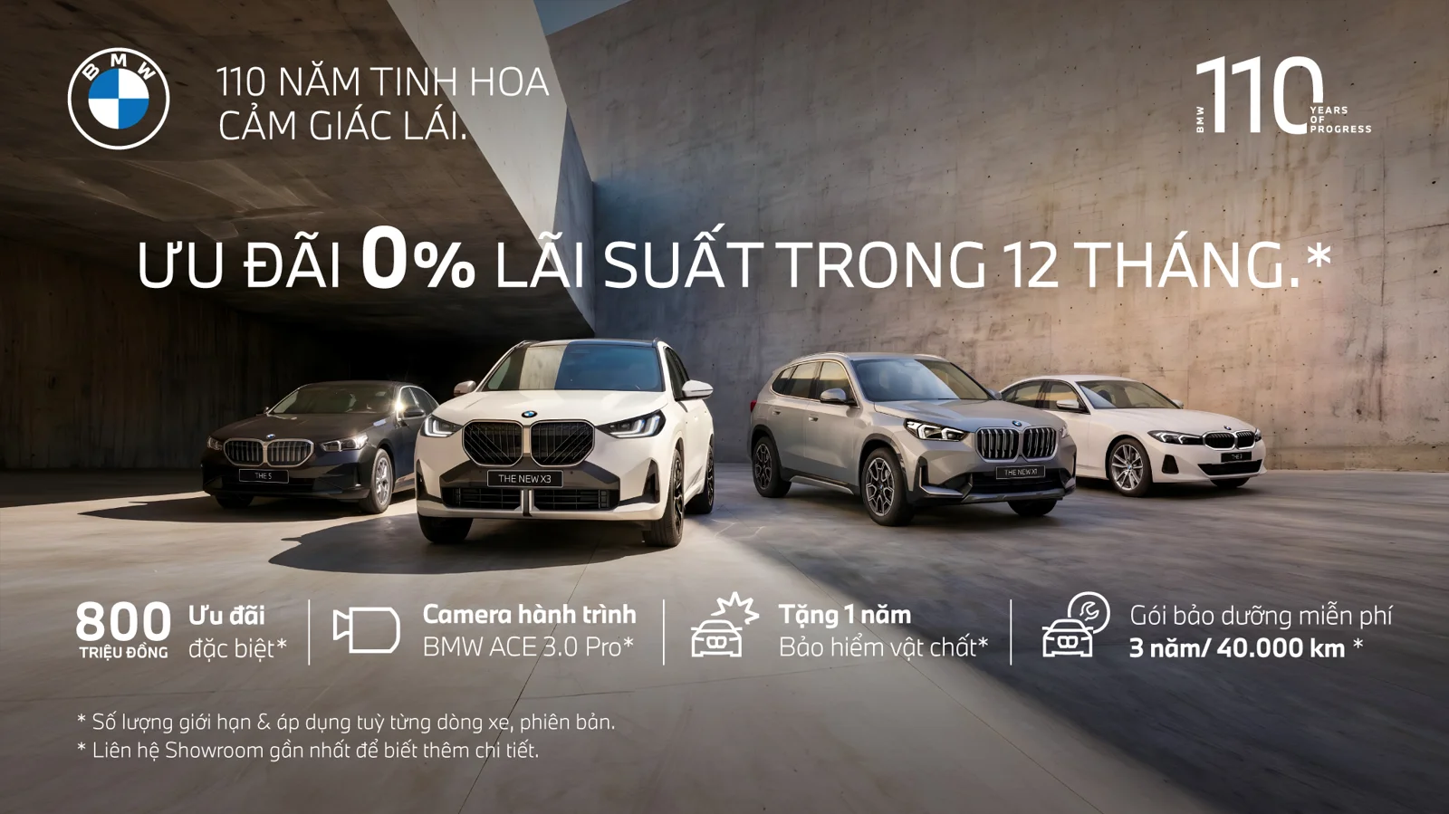 ƯU ĐÃI 0% LÃI SUẤT TRONG 12 THÁNG – CƠ HỘI SỞ HỮU BMW VỚI QUYỀN LỢI ĐẶC BIỆT