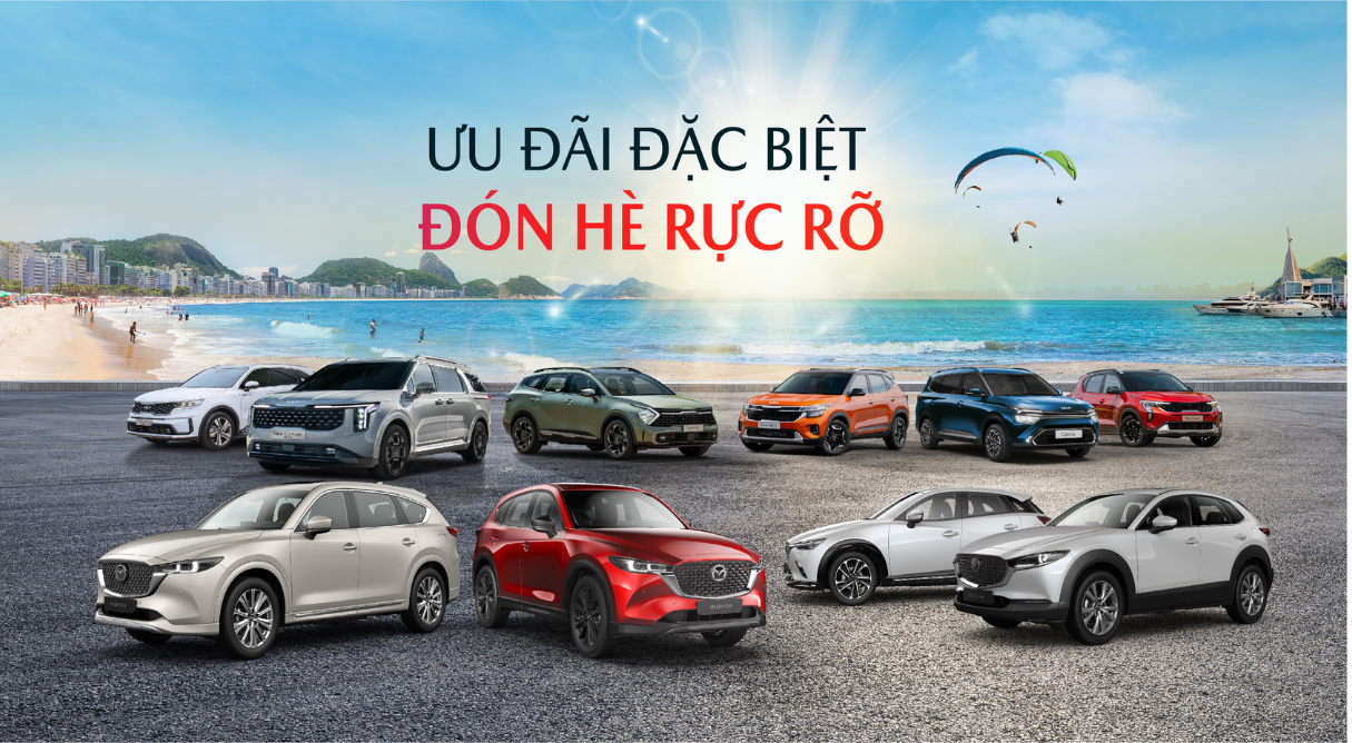 Sở Hữu Kia & Mazda Với Ưu Đãi Khủng Tháng 6 Tại Thaco Auto Kia Mazda Hồ Chí Minh